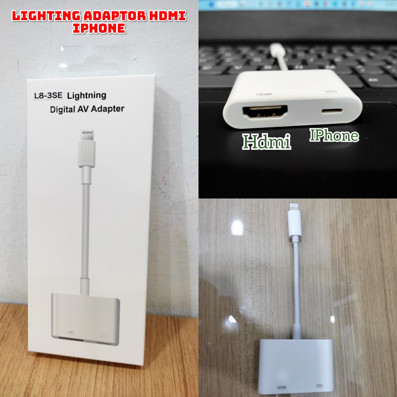 Jual Kabel HDMI iPhone