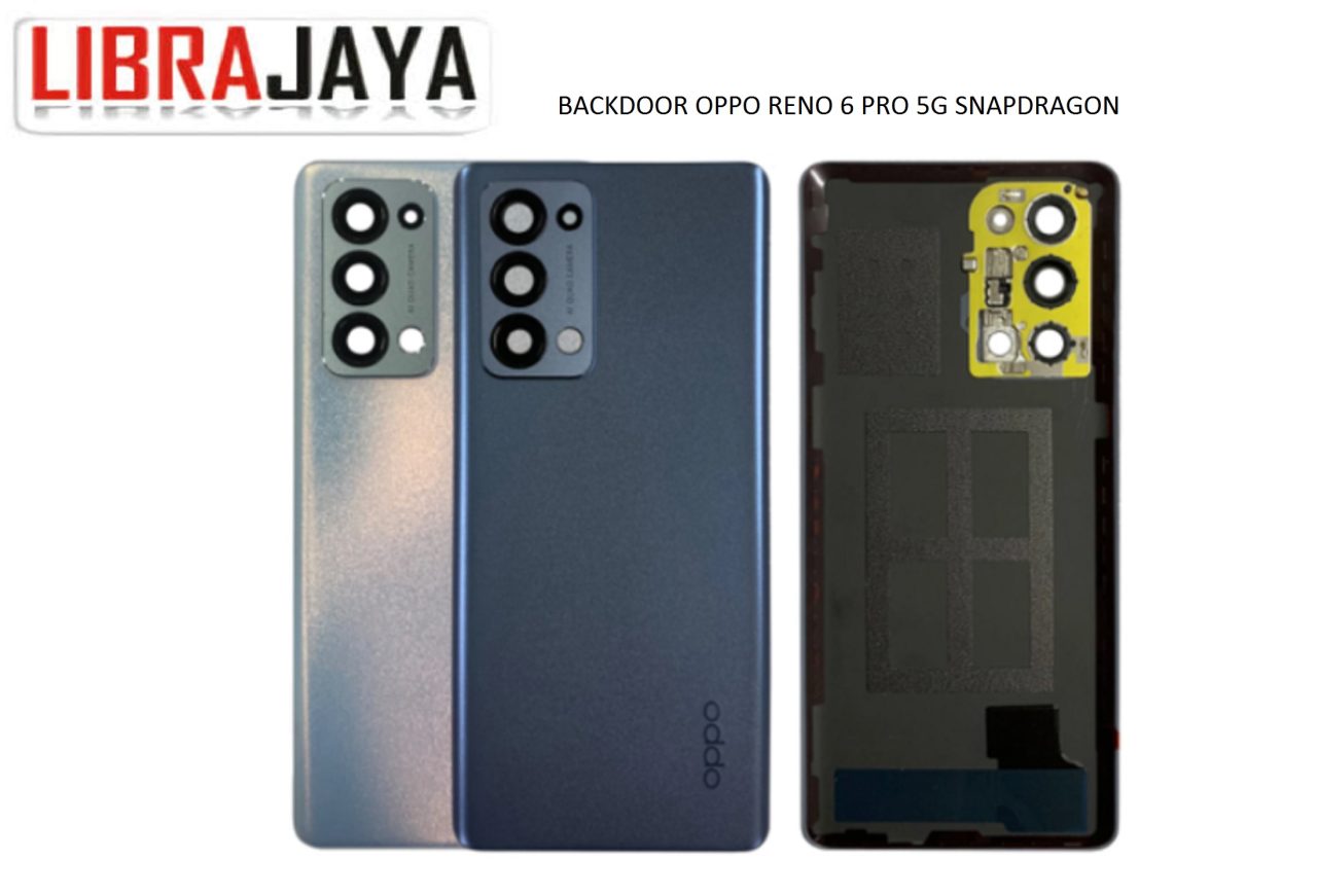 BACKDOOR BACKCOVER TUTUP BELAKANG BATERAI OPPO RENO 6 PRO 5G SNAPDRAGON