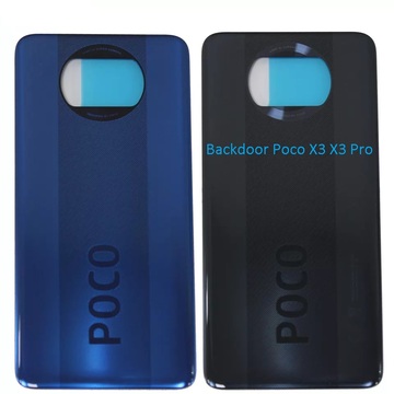 XIAOMI POCO X3 X3 PRO Backdoor Back Battery Cover Rear Housing Tutup Belakang Baterai Toko Grosir Sparepart Hp Jakarta