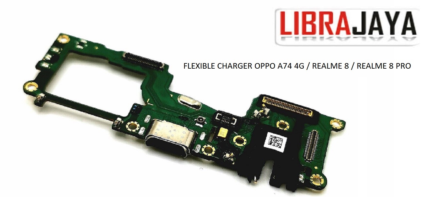Jual Fleksibel Charger Oppo A74 4G A95 4G Realme 8 Realme 8 Pro Fleksibel Flexible Fleksi Flexibel Flex Con Tc Connector Pcb Konektor cas papan charging