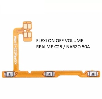 FLEXI REALME C25 ON OFF VOLUME NARZO 50A
