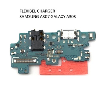 SAMSUNG A307 GALAXY A30S Fleksibel Charger Fleksi Flexi Con Cas Papan Board Konektor Fleksibel Flexible Grosir Spare Part Flexibel Flex Cable Charging Port Dock Sparepart Hp Murah