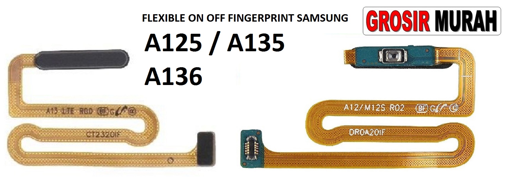 Jual Flexibel Fingerprint Samsung A125 Fleksibel Flexible Fleksi Flexibel Flex