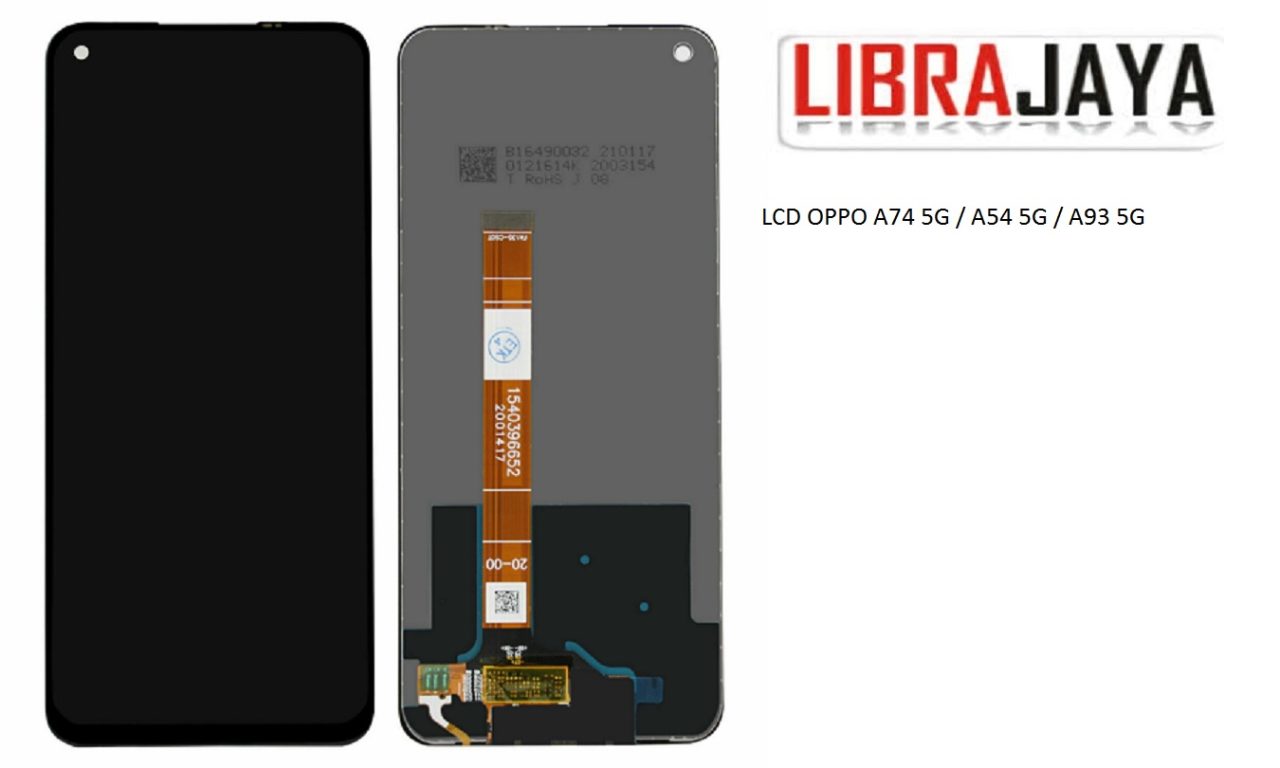 LCD OPPO A74 5G A54 5G A93 5G LCD Display Digitizer Touch Screen Spare Part Grosir Sparepart hp
