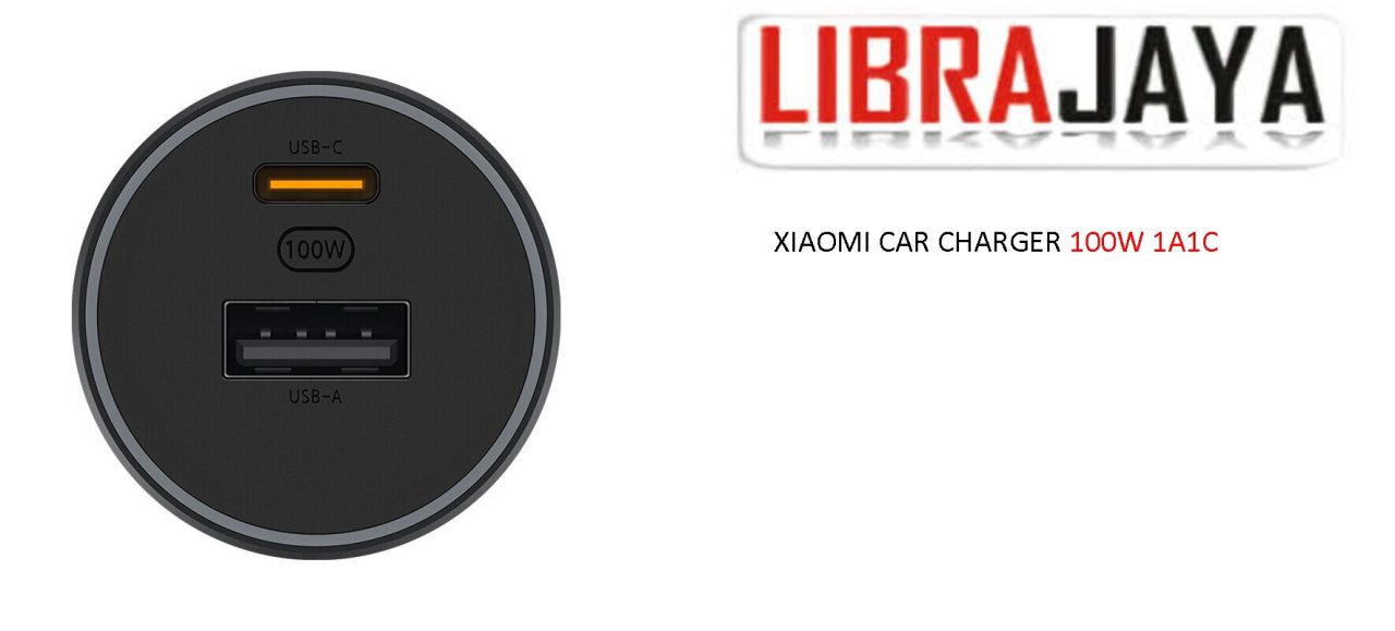 XIAOMI CHARGER MOBIL 100W 1A1C