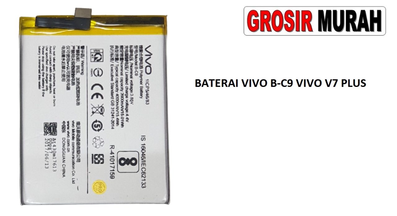 BATERAI VIVO B-C9 VIVO V7 PLUS Batre Battery Grosir Sparepart hp