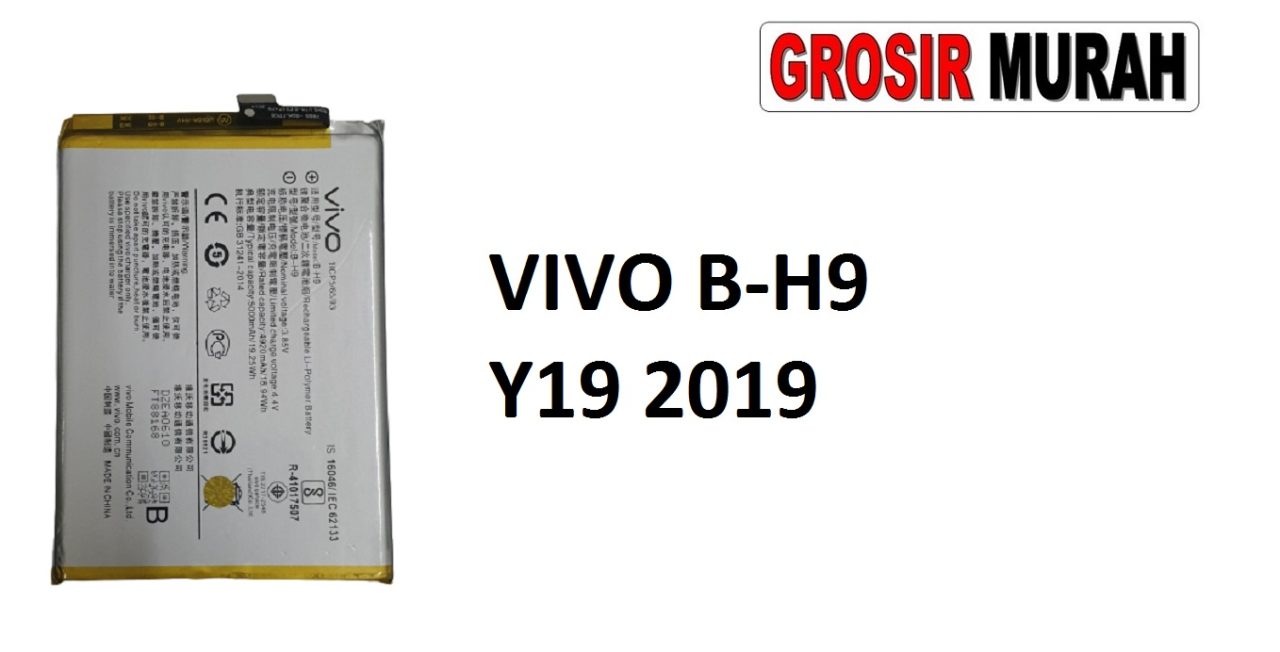 BATERAI VIVO Y19 2019 B-H9 Batre Battery Grosir Sparepart hp