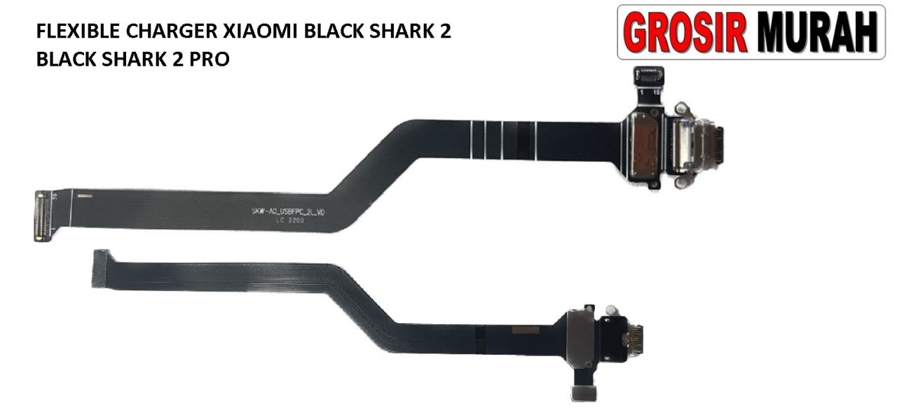 FLEKSIBEL CHARGER XIAOMI BLACK SHARK 2 BLACK SHARK 2 PRO Flexible Flexibel Fleksi Cas Papan Charging Port Dock Flex Cable Spare Part Grosir Sparepart hp