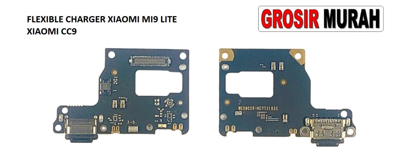 FLEKSIBEL CHARGER XIAOMI MI9 LITE CC9 Flexible Flexibel Fleksi Cas Papan Charging Port Dock Flex Cable Spare Part Grosir Sparepart hp