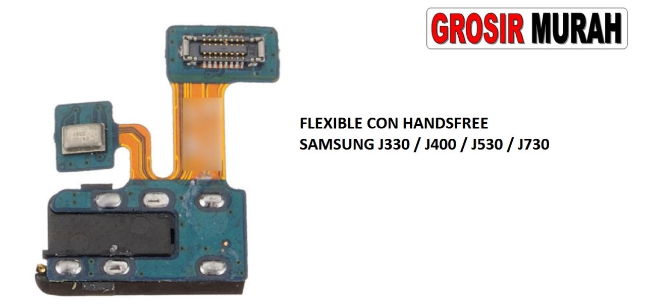 FLEKSIBEL KONEKTOR HANDSFREE SAMSUNG J330 J400 J530 J730 Flexible Flexibel Flexi konektor headset Flex Cable Spare Part