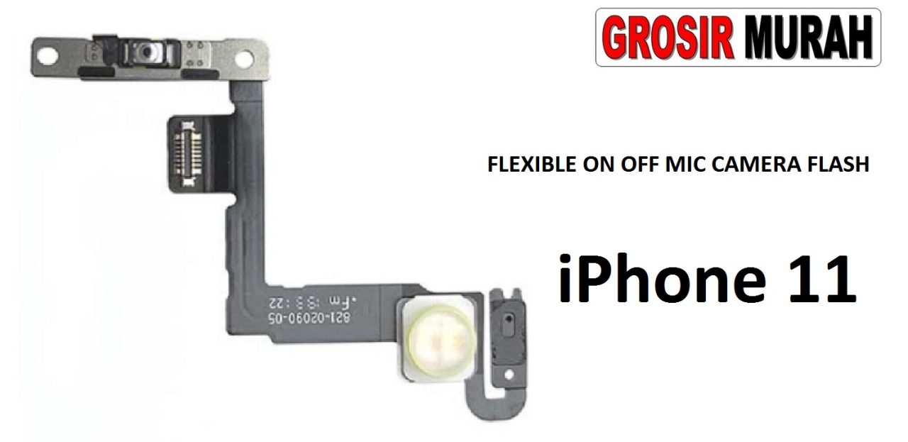 FLEXIBEL ON OFF IPHONE 11 Flexible Fleksibel Power On Off Flex Cable Spare Part Grosir Sparepart hp
