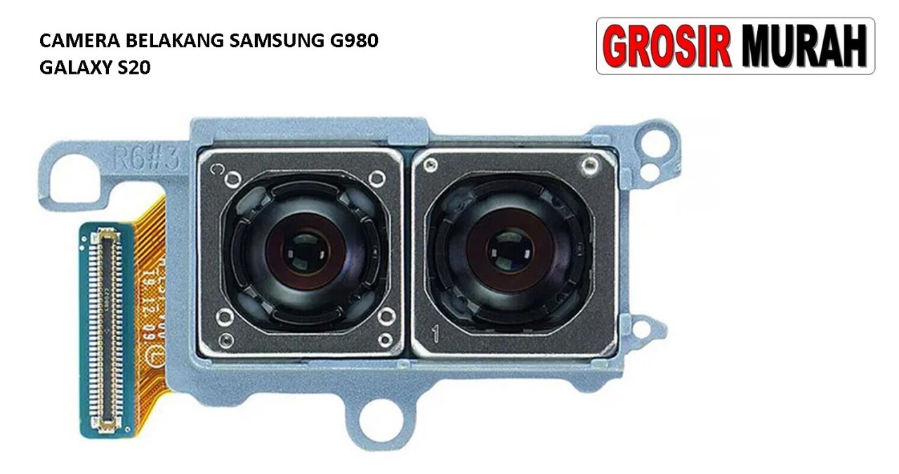 KAMERA BELAKANG SAMSUNG G980 S20 Rear Back Main Camera Flex Cable Spare Part HP