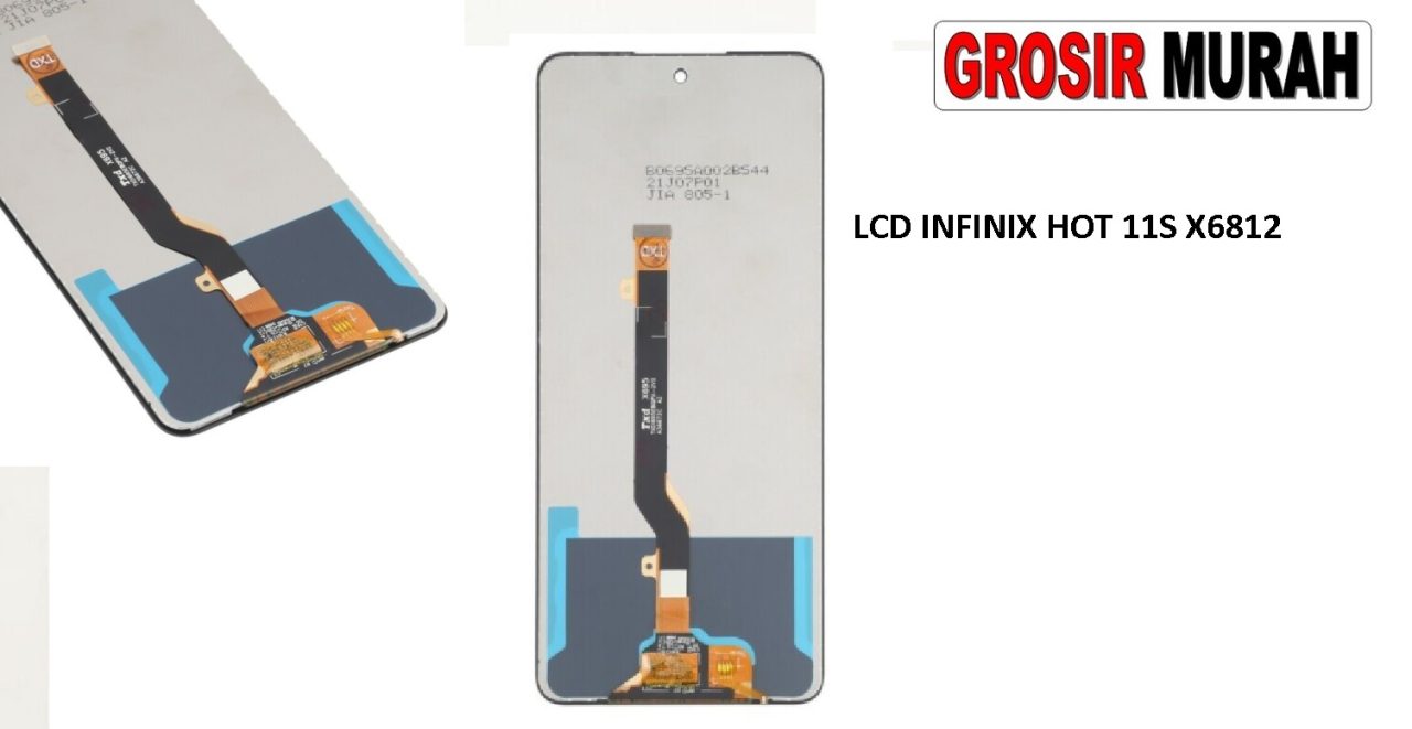 LCD INFINIX HOT 11S X6812 LCD Display Digitizer Touch Screen Spare Part Grosir Sparepart hp