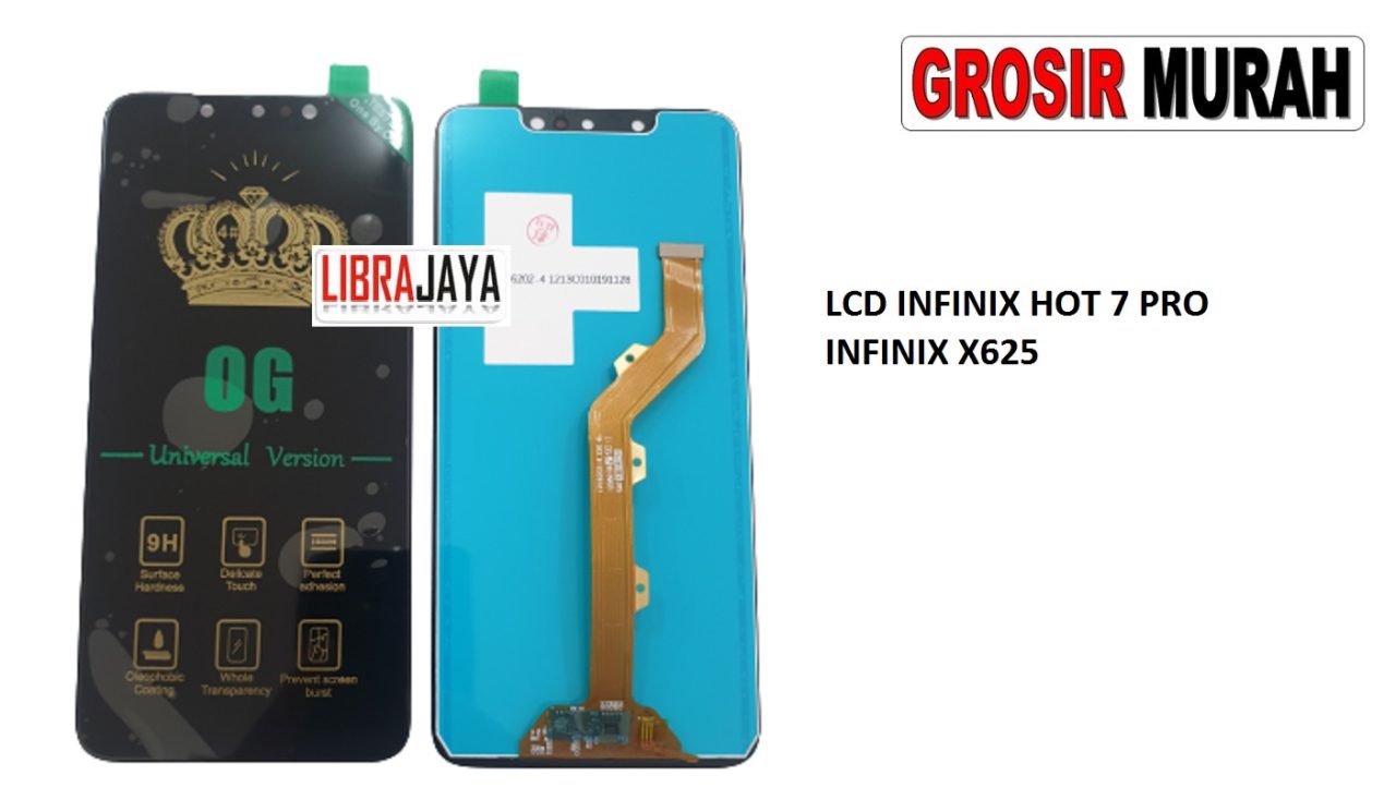 LCD INFINIX HOT 7 PRO INFINIX X625 LCD Display Digitizer Touch Screen Spare Part Grosir Sparepart hp