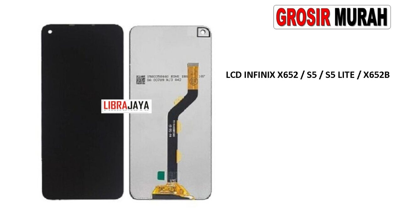 LCD INFINIX X652 S5 S5 LITE X652B LCD Display Digitizer Touch Screen Spare Part Grosir Sparepart hp