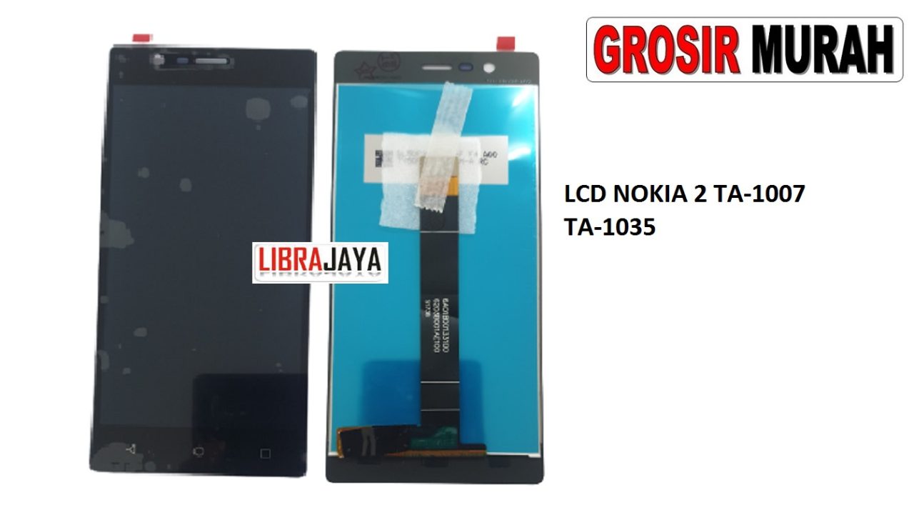 LCD NOKIA 2 TA-1007 TA-1035 LCD Display Digitizer Touch Screen Spare Part Grosir Sparepart hp