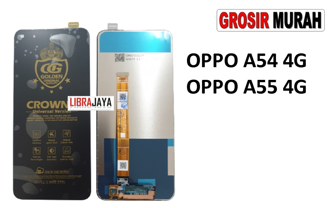 LCD OPPO A54 4G OPPO A55 4G LCD Display Digitizer Touch Screen Spare Part Grosir Sparepart hp