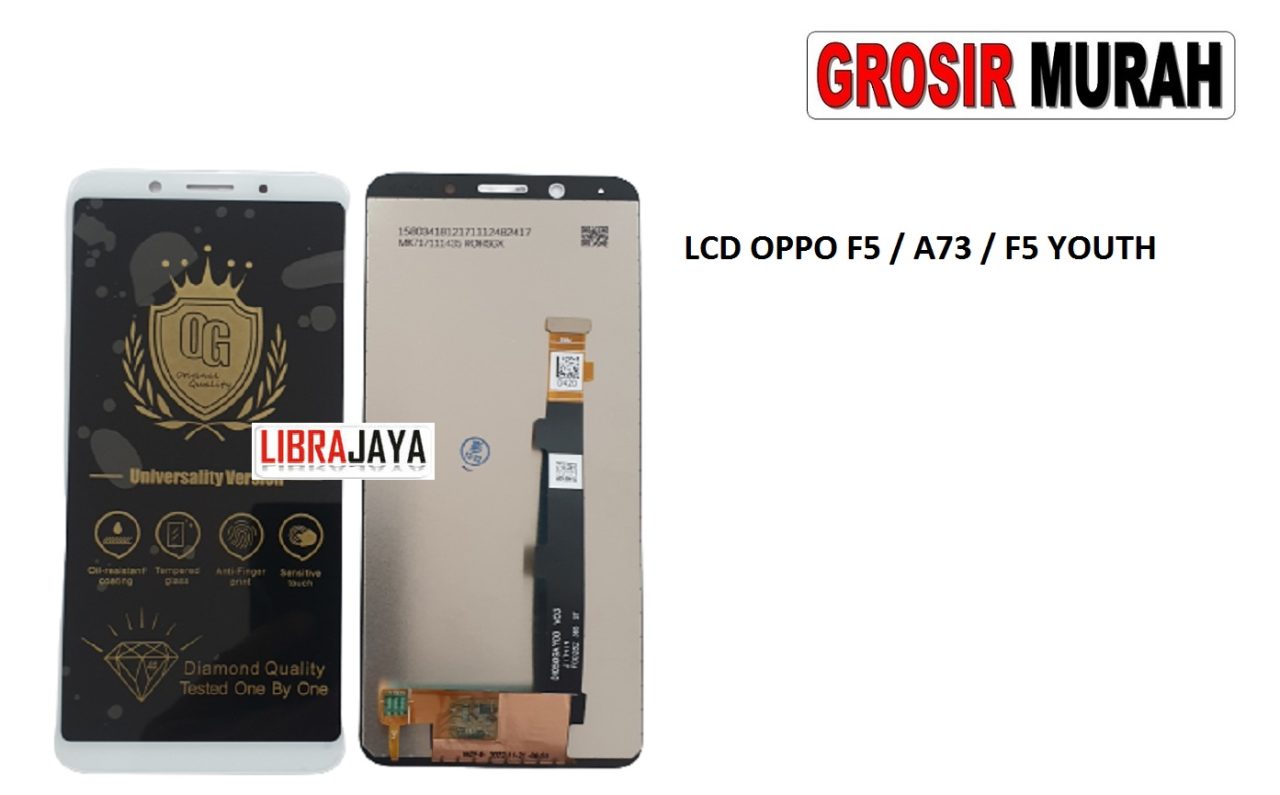 LCD OPPO F5 A73 F5 YOUTH LCD Display Digitizer Touch Screen Spare Part Grosir Sparepart hp