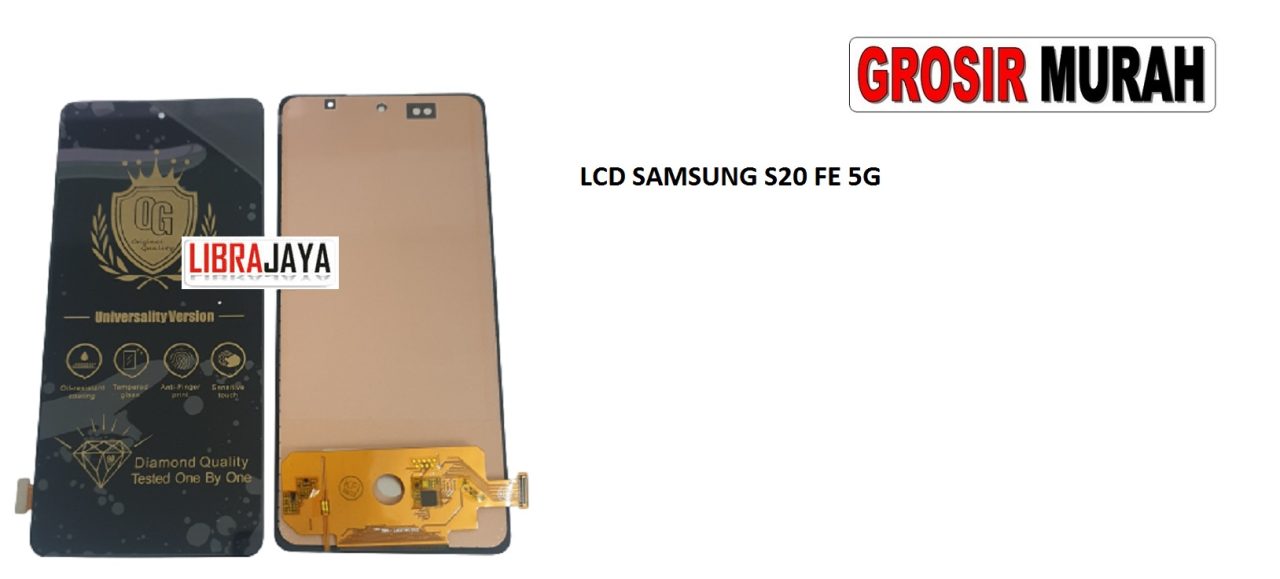LCD SAMSUNG S20 FE 5G LCD Display Digitizer Touch Screen Spare Part Grosir Sparepart hp