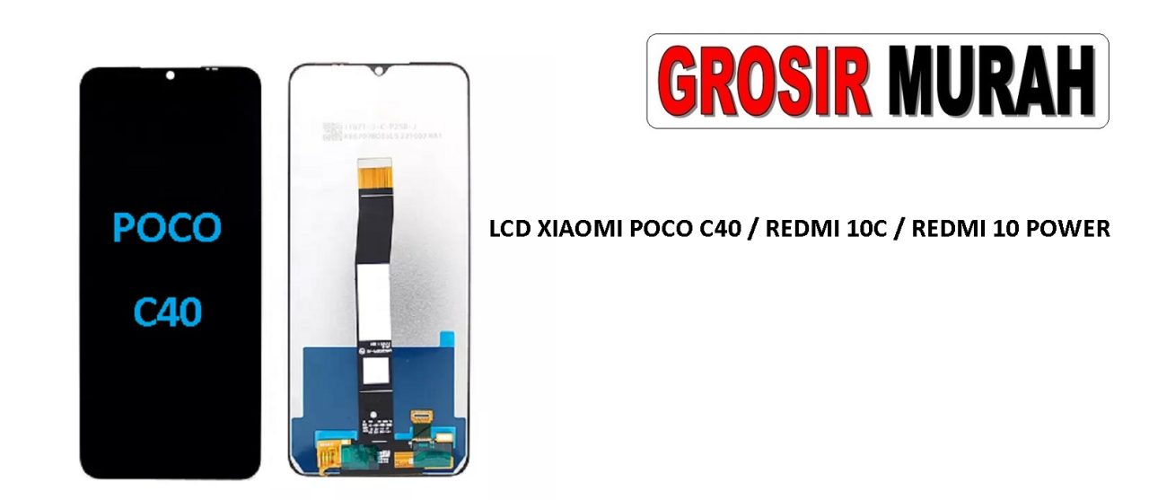 LCD XIAOMI POCO C40 REDMI 10 POWER