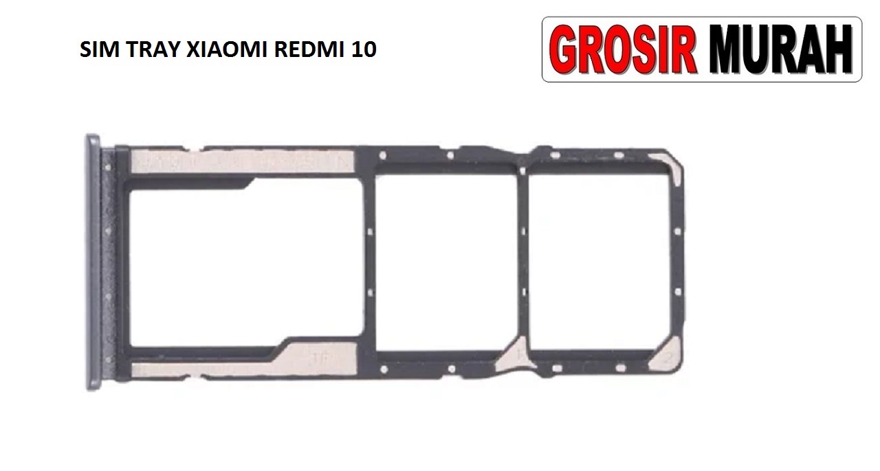 SIM TRAY XIAOMI REDMI 10 Sim Card Tray Simlock Tempat Kartu Sim Spare Part Grosir Sparepart hp