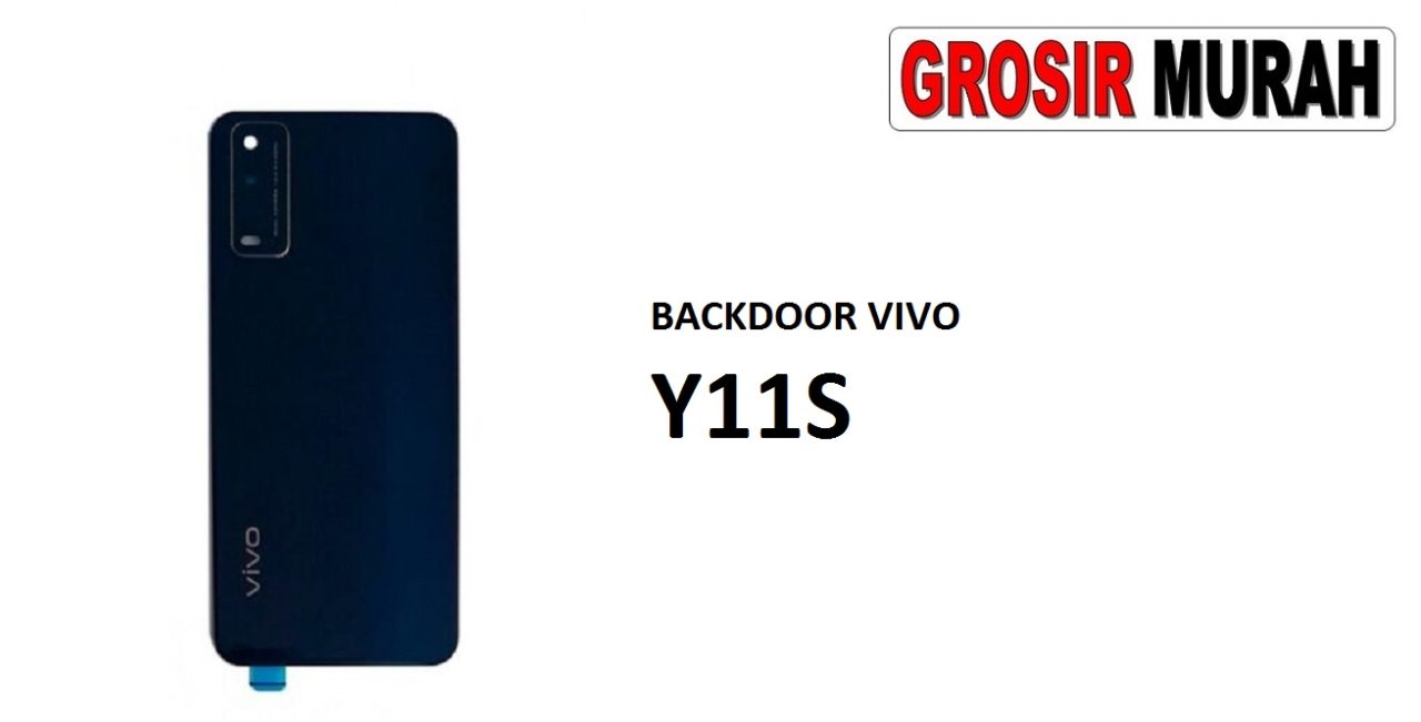 BACKDOOR VIVO Y11S Back Battery Cover Rear Housing Tutup Belakang Baterai Grosir Aksesoris hp