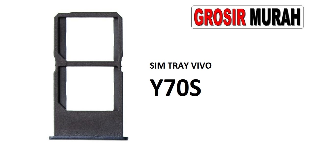 SIM TRAY VIVO Y70S Sim Card Tray Holder Simlock Tempat Kartu Sim Spare Part Grosir Sparepart hp