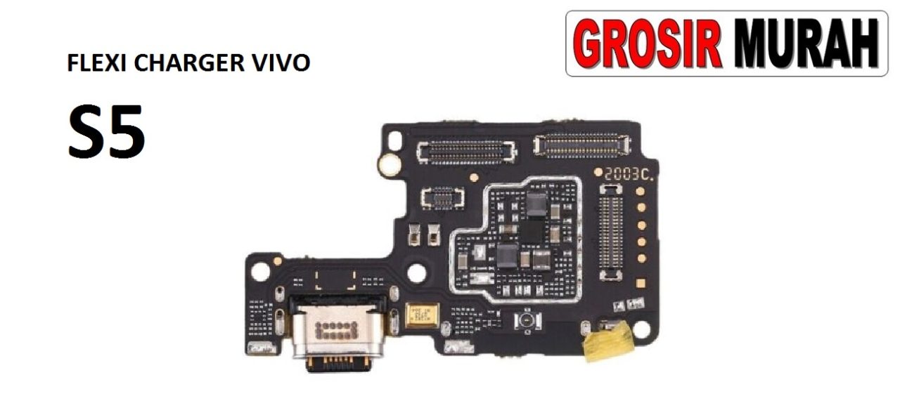 FLEKSIBEL CHARGER VIVO S5 Flexible Flexibel Papan Cas Charging Port Dock Flex Cable Spare Part Grosir Sparepart hp