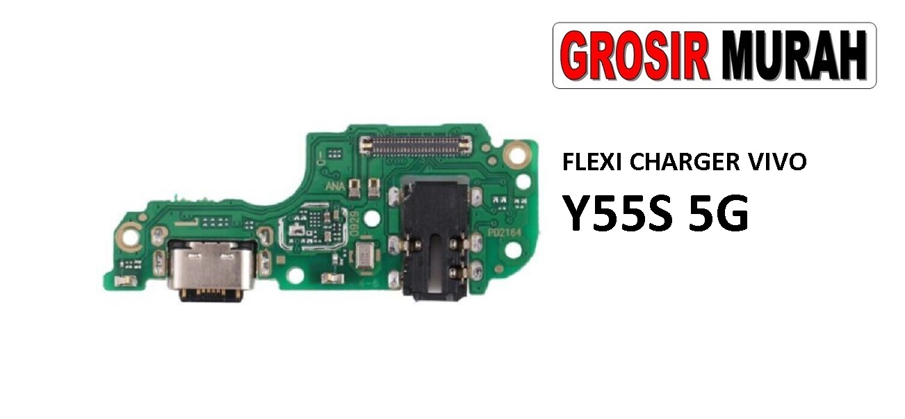 Jual Flexi Charger Vivo Y55S 5G Fleksibel Flexible Fleksi Flexibel Flex Con Tc Connector Pcb Konektor cas papan charging