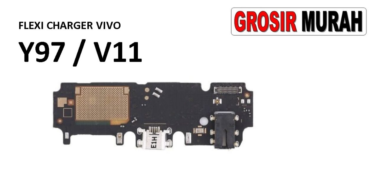 FLEKSIBEL CHARGER VIVO Y97 MIC V11 Flexible Flexibel Papan Cas Charging Port Dock Flex Cable Spare Part Grosir Sparepart hp