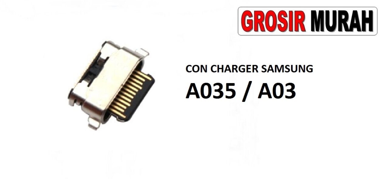 KONEKTOR CHARGER SAMSUNG A035 A03 Front Camera Selfie Flex Cable Spare Part Kamera Depan Grosir Sparepart hp