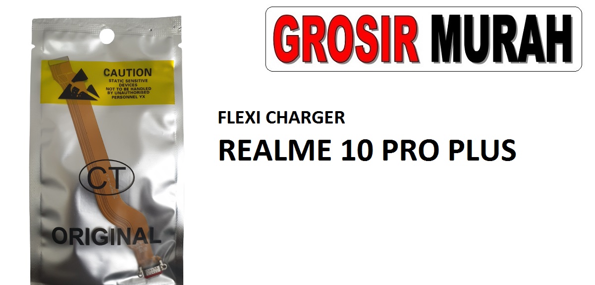 FLEKSIBEL CHARGER REALME 10 PRO PLUS Flexible Flexibel Papan Cas Charging Port Dock Flex Cable Spare Part Grosir Sparepart hp