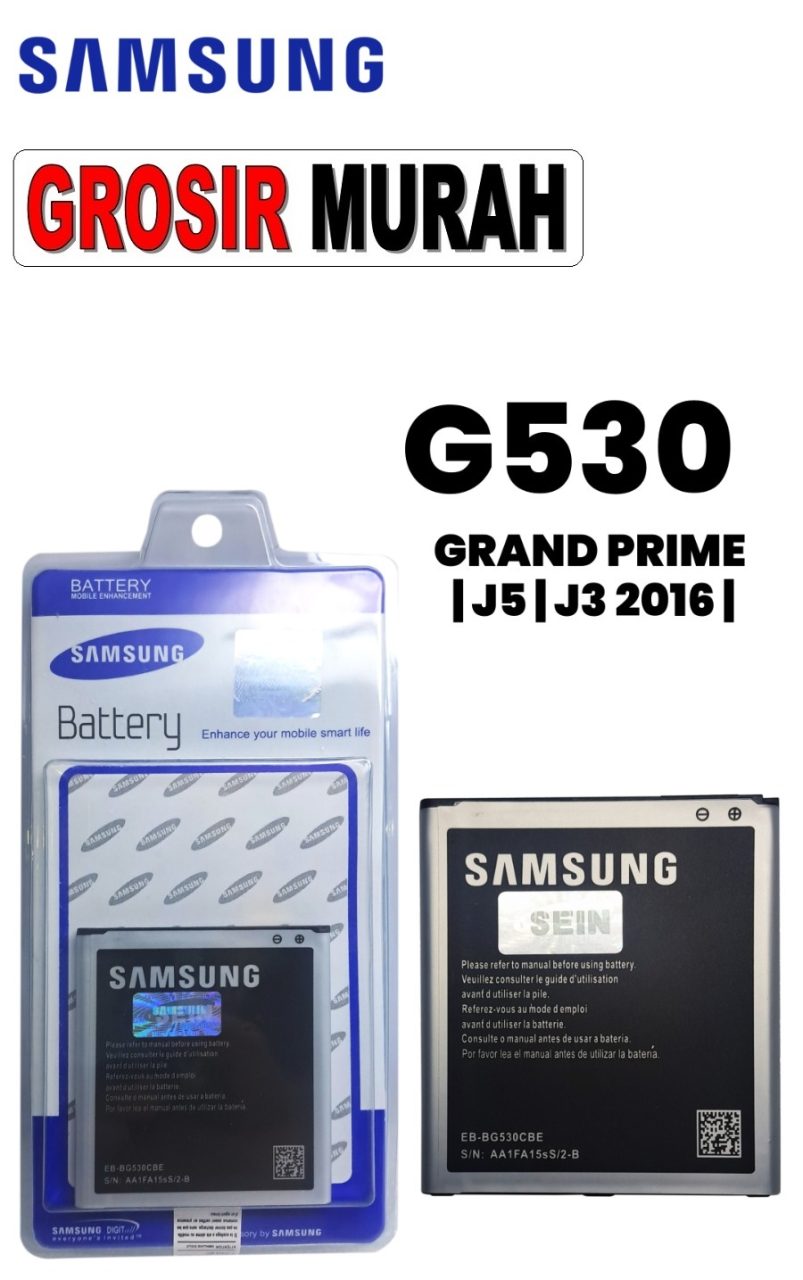 BATERAI SAMSUNG EB-G530CBE J5 J3 2016 J2 PRIME Batre Battery Grosir Sparepart hp