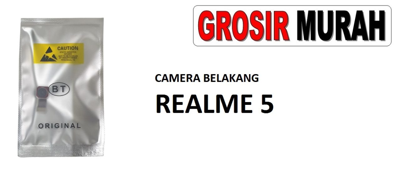 CAMERA BELAKANG REALME 5 Rear Back Main Camera Flex Cable Kamera Big Spare Part Grosir Sparepart hp