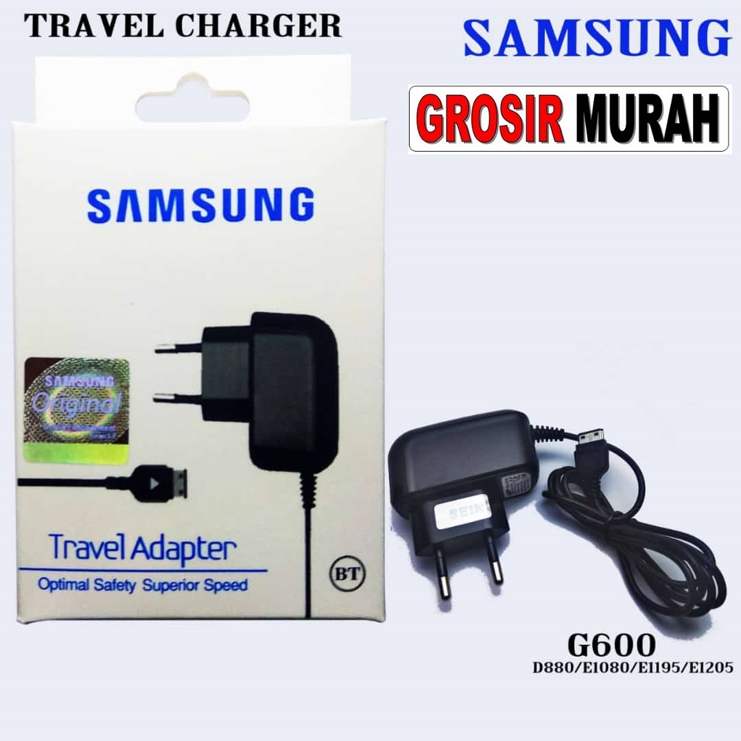 CHARGER SAMSUNG D880 G600 B200 C450 E1205 E1080 Adaptor Charge Fast Charging Casan Spare Part Grosir Sparepart hp