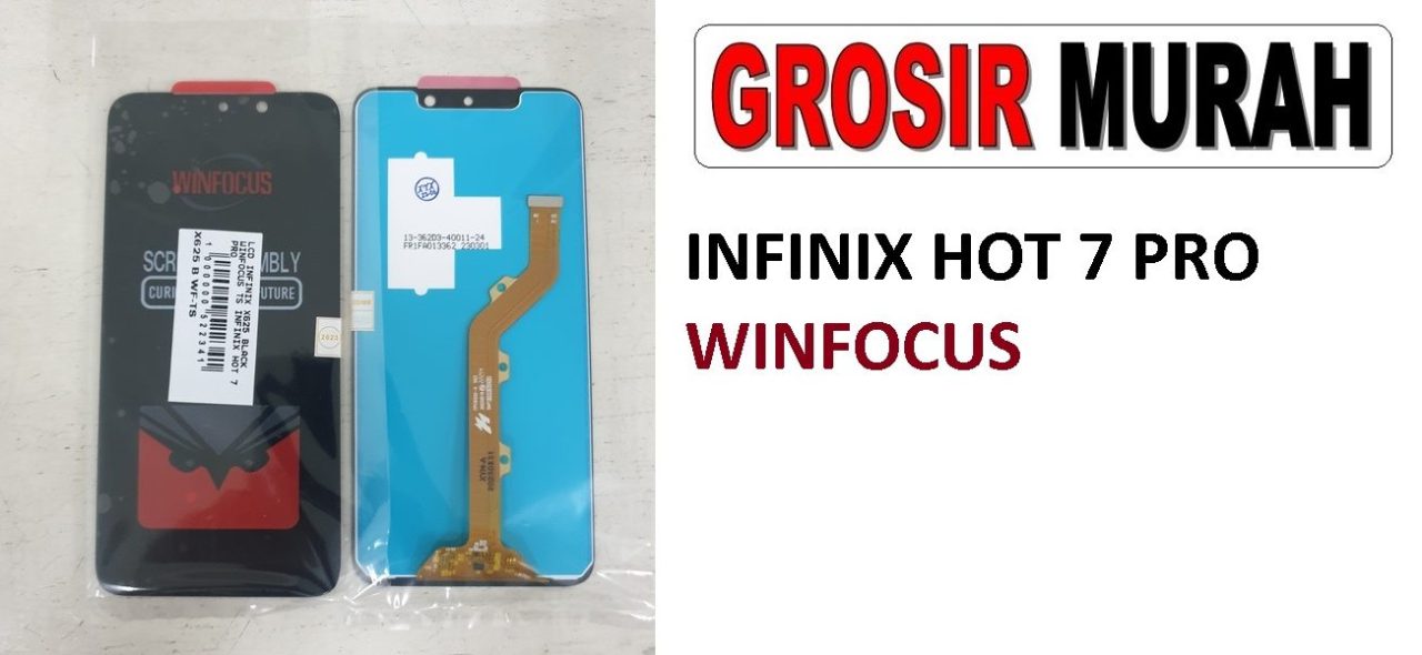 LCD INFINIX X625 WINFOCUS INFINIX HOT 7 PRO LCD Display Digitizer Touch Screen Spare Part Sparepart hp murah Grosir LCD Meetoo winfocus incell lion mgku og moshi