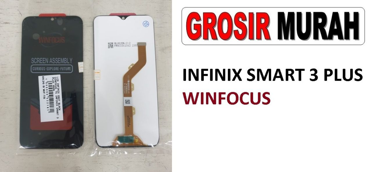 LCD INFINIX X627 WINFOCUS INFINIX SMART 3 PLUS X626 S4 LCD Display Digitizer Touch Screen Spare Part Sparepart hp murah Grosir LCD Meetoo winfocus incell lion mgku og moshi