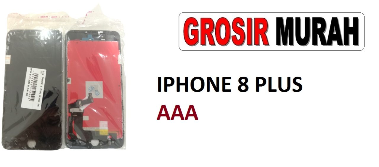 LCD IPHONE 8 PLUS AA LCD Display Digitizer Touch Screen Spare Part Sparepart hp murah Grosir LCD Meetoo winfocus incell lion mgku og moshi