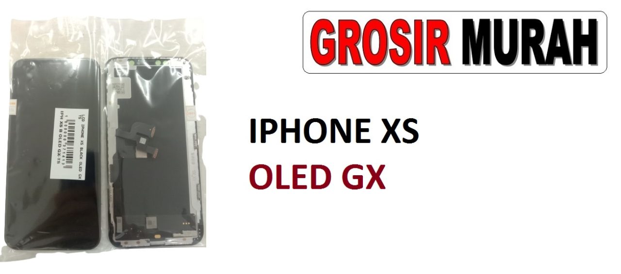 LCD IPHONE XS OLED GX LCD Display Digitizer Touch Screen Spare Part Sparepart hp murah Grosir LCD Meetoo winfocus incell lion mgku og moshi