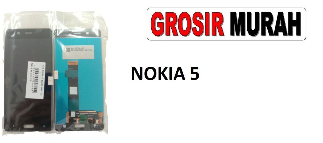 LCD NOKIA 5 ORI LCD Display Digitizer Touch Screen Spare Part Sparepart hp murah Grosir LCD Meetoo winfocus incell lion mgku og moshi