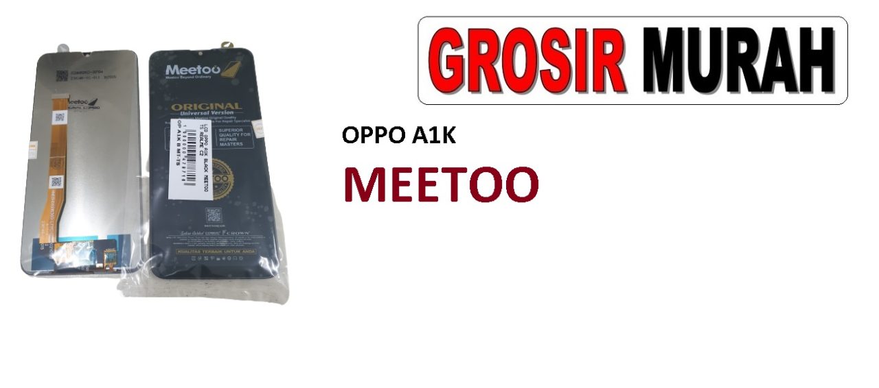 LCD OPPO A1K MEETOO REALME C2 LCD Display Digitizer Touch Screen Spare Part Grosir Sparepart hp