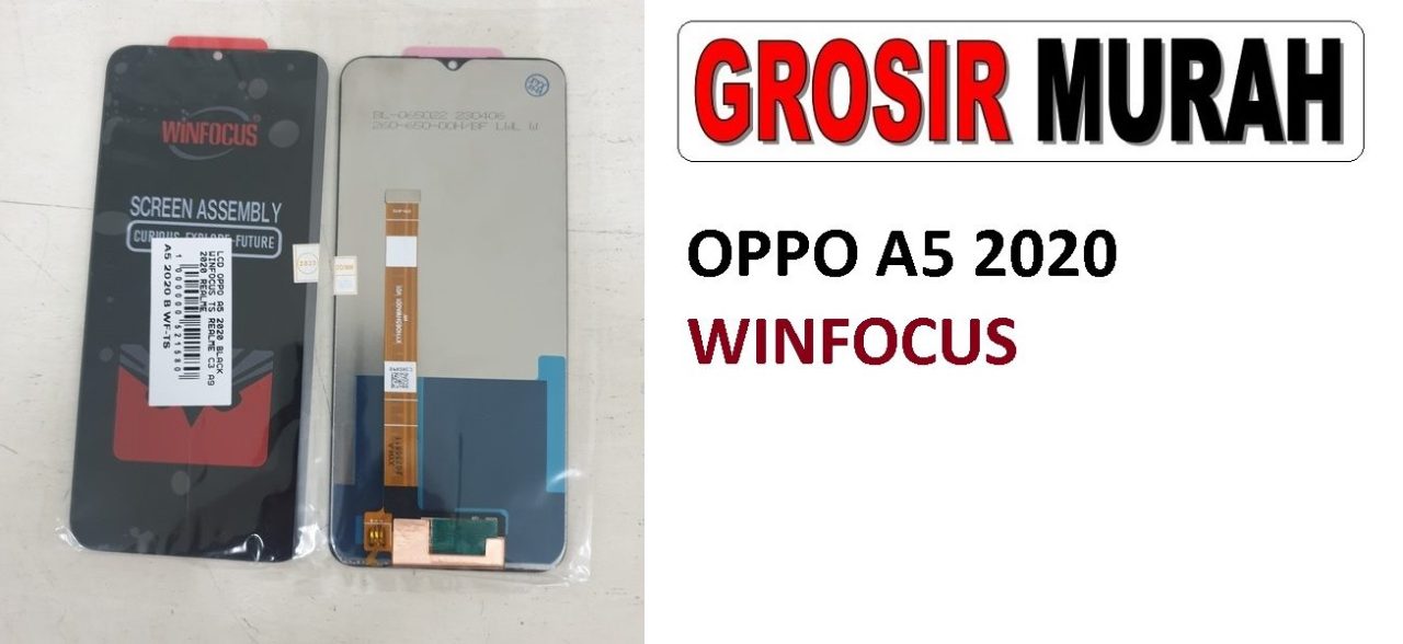 LCD OPPO A5 2020 WINFOCUS REALME C3 A9 2020 REALME 5 5I A31 2020 OPPO A8 REALME 6I LCD Display Digitizer Touch Screen Spare Part Sparepart hp murah Grosir LCD Meetoo winfocus incell lion mgku og moshi