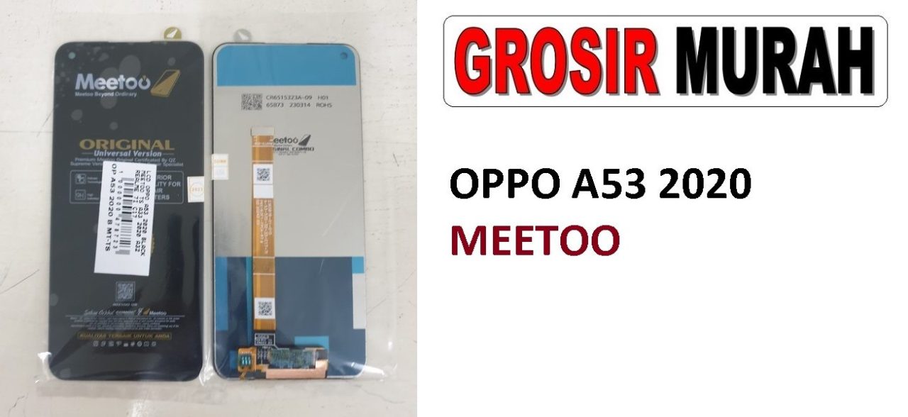 LCD OPPO A53 2020 MEETOO A33 2020 A32 REALME 7I C17 CPH2127 A53S LCD Display Digitizer Touch Screen Spare Part Sparepart hp murah Grosir LCD Meetoo winfocus incell lion mgku og moshi