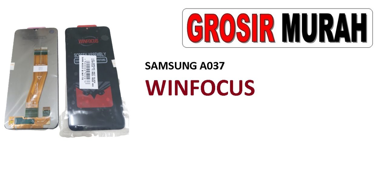 LCD SAMSUNG A037 WINFOCUS A03S A035 A03 LCD Display Digitizer Touch Screen Spare Part Grosir Sparepart hp