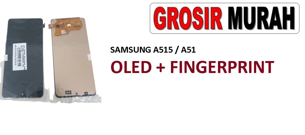 LCD SAMSUNG A515 OLED FINGERPRINT A51 M317 M31S LCD Display Digitizer Touch Screen Spare Part Grosir Sparepart hp