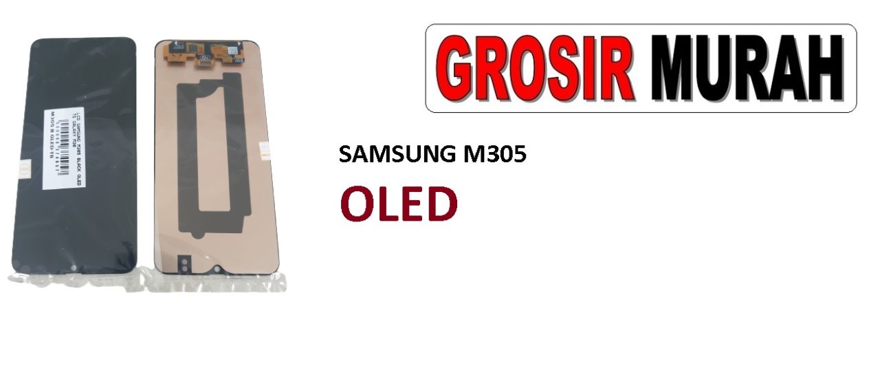 LCD SAMSUNG M305 OLED GALAXY M30 LCD Display Digitizer Touch Screen Spare Part Grosir Sparepart hp