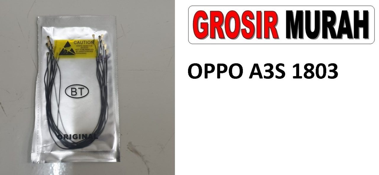 OPPO A3S 1803 ANTENA KABEL Cable Antenna Sinyal Connector Coaxial Flex Wifi Network Signal Spare Part Grosir Sparepart hp