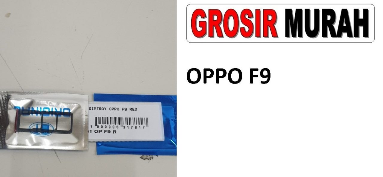 OPPO F9 SIM TRAY Sim Card Tray Simtray Holder Simlock Tempat Kartu Sim Spare Part Grosir Sparepart hp