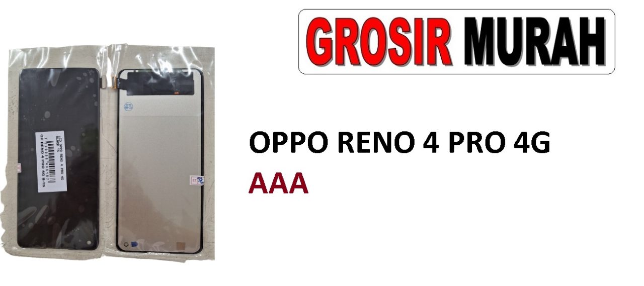 OPPO RENO 4 PRO 4G LCD AAA LCD Display Digitizer Touch Screen Spare Part Sparepart hp murah Grosir LCD Meetoo winfocus incell lion mgku og moshi
