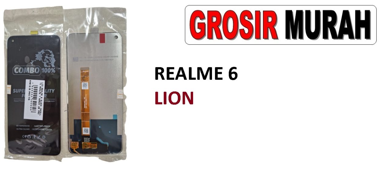 REALME 6 LCD LION REALME 7 NARZO 20 PRO LCD Display Digitizer Touch Screen Spare Part Sparepart hp murah Grosir LCD Meetoo winfocus incell lion mgku og moshi